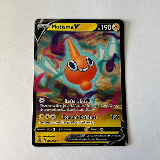 CARTES POKEMON MOTISMA V SWSH257 FR