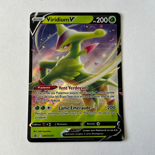 CARTES POKEMON VIRIDIUM V SWSH295 FR