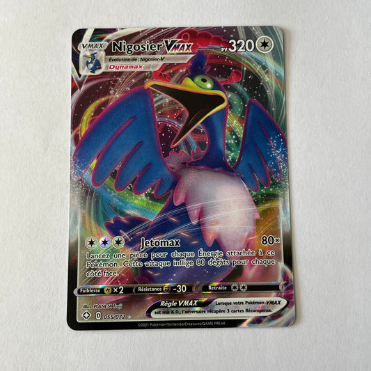 CARTES POKEMON NIGOSIER VMAX 055/072 FR