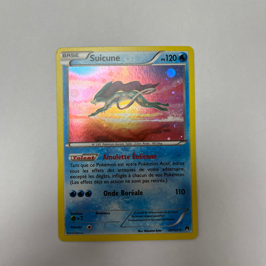 CARTES POKEMON SUICUNE HOLO 30/122 FR