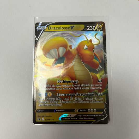 CARTES POKEMON DRACOLOSSE V SWSH154 FR
