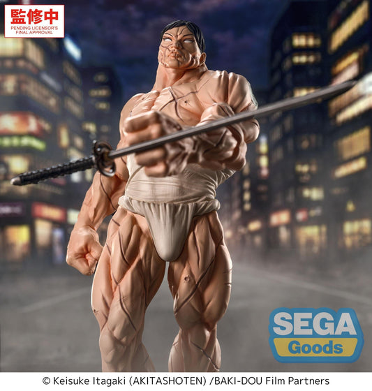 Kaoru Hanayama Baki-Dou Luminasta | Figurine PVC SEGA 23 cm