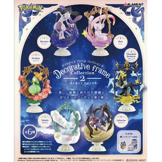 Pokémon Decorative Frame Collection 2 Re-Ment Blind Box | Figurine Mystère