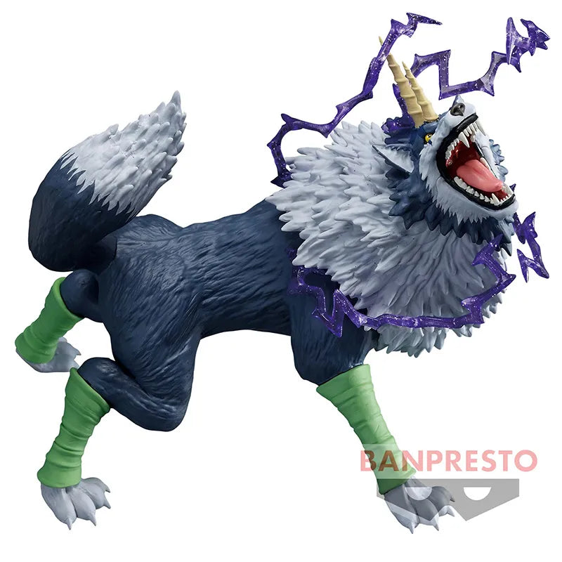 Retrouvez Ranga de Moi quand je me réincarne en slime avec cette magnifique figurine détaillée de Banpresto. COmplètez vite votre collection de figurines avec le loup mythique du manga !