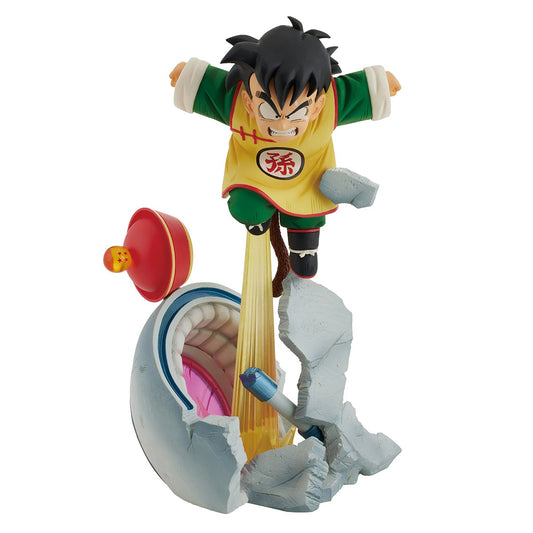 Admirez cette figurine de Son Gohan, mesurant 19 cm, de la gamme iCHIBANSHO de Bandai. Gohan, en tant qu'enfant sortant de sa capsule, incarne la promesse d'un grand guerrier et l'évolution d'un personnage dont le potentiel est immense. Un incontournable pour tous les fans de Dragon Ball Z.