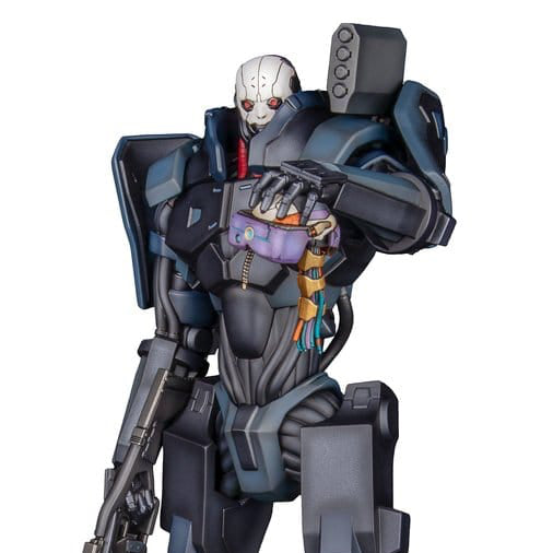 Figurine PVC Adam Smasher Dark Horse 25 cm inspirée de Cyberpunk: Edgerunners, représentant le puissant cyborg de Night City.