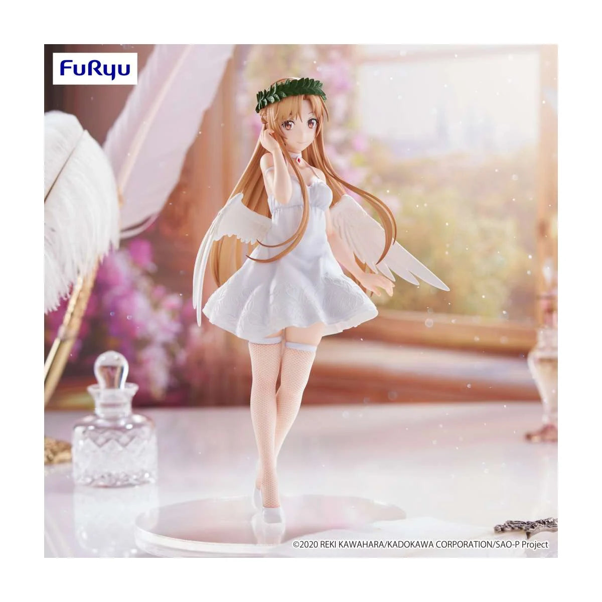 Figurine Asuna Bicute Pure issue de Sword Art Online, représentant Asuna dans une pose élégante et détaillée avec finition soignée.