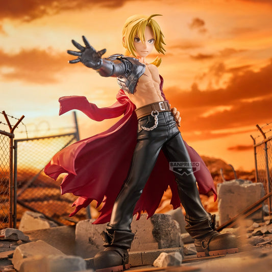 Figurine Edward Elric Fullmetal Alchemist Grandista de 25 cm