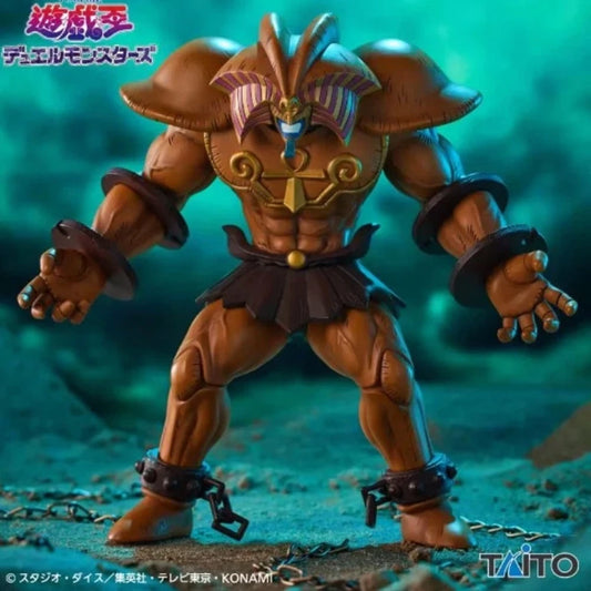 Figurine Exodia Le Maudit 18 cm issue de Yu-Gi-Oh!, représentant la créature légendaire avec ses chaînes et son apparence imposante.