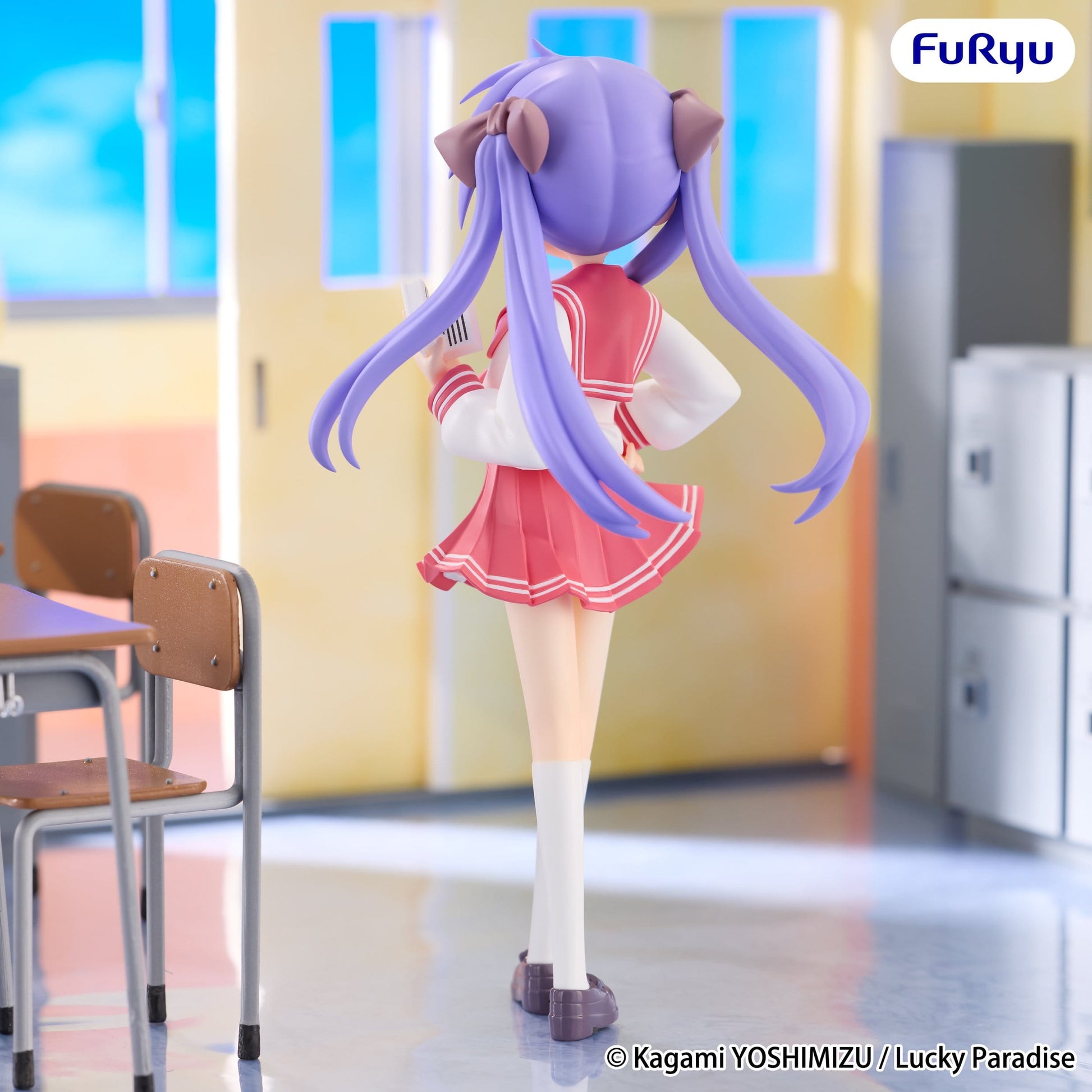 Statuette PVC de Kagami Hiiragi personnage de Lucky Star
