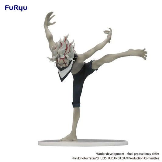 Figurine Okarun Transform Trio Try iT issue de Dan Da Dan, représentant Okarun dans sa forme transformée avec pose dynamique.