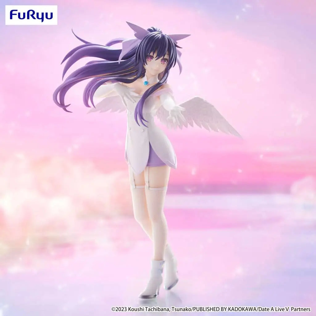 Figurine Tohka Yatogami Bicute Pure Figure issue de Date A Live V, représentant l’héroïne avec une pose élégante et des détails raffinés