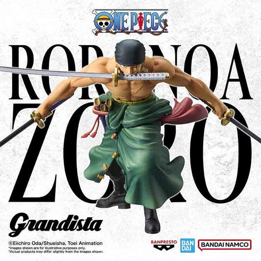roronoa zoro figure bandai gandista special edition banpresto