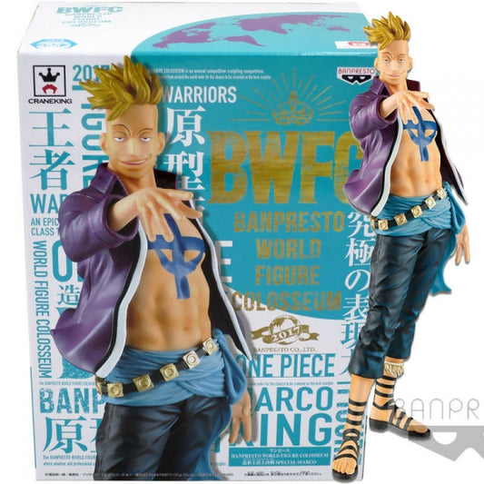 one piece figure marco figurine bandai banpresto colosseum bwfc 