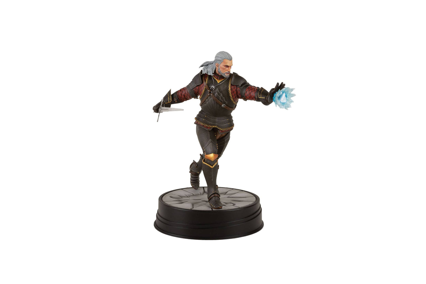 Geralt de Riv portant son armure de tournoi de Toussaint