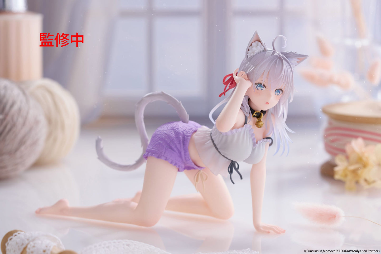 ALYA SOMETIMES HIDES HER FEELING IN RUSSIAN CAT EAR ROOMWEAR VER DESKTOP CUTE