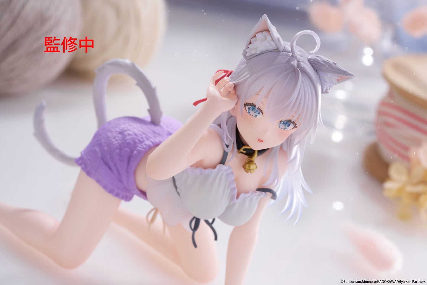 ALYA SOMETIMES HIDES HER FEELING IN RUSSIAN CAT EAR ROOMWEAR VER DESKTOP CUTE