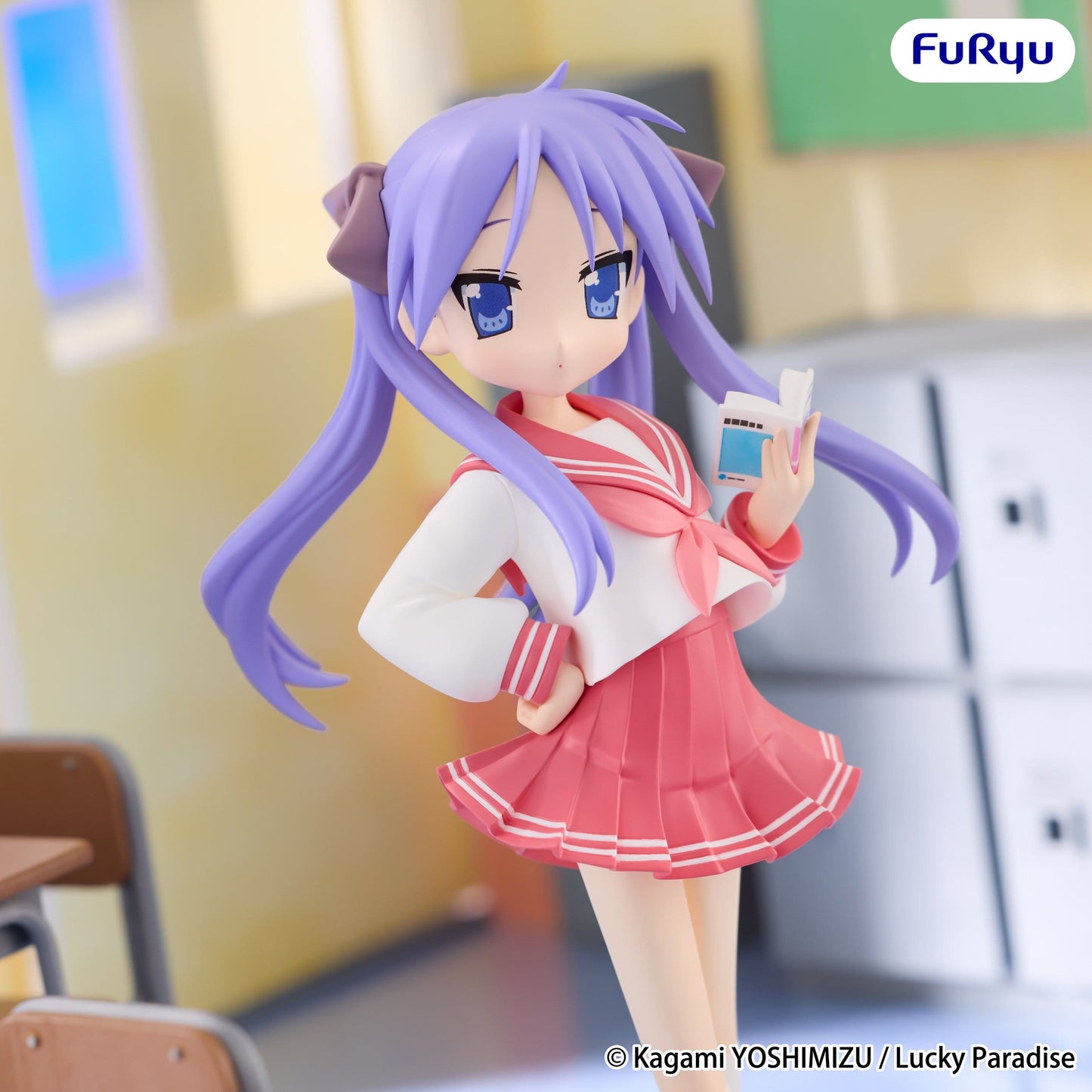 Kagami Hiiragi en statuette Trio-Try-iT de Lucky Star
