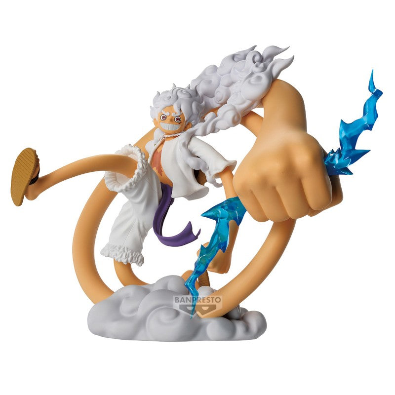 Monkey D. Luffy en Gear 5 dans la gamme Theorama Soul
