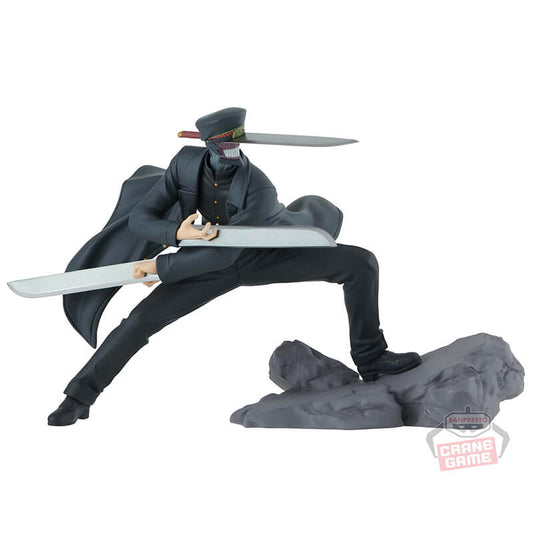 Figurine de Samurai Sword - Chainsaw Man | Figurine détaillée du personnage Samurai Sword de la série manga et anime Chainsaw Man. Cette figurine de haute qualité capture parfaitement les traits et l'attitude du personnage, idéale pour les collectionneurs et fans de Chainsaw Man. Achetez cette figurine exclusive pour compléter votre collection d'objets dérivés de Chainsaw Man.