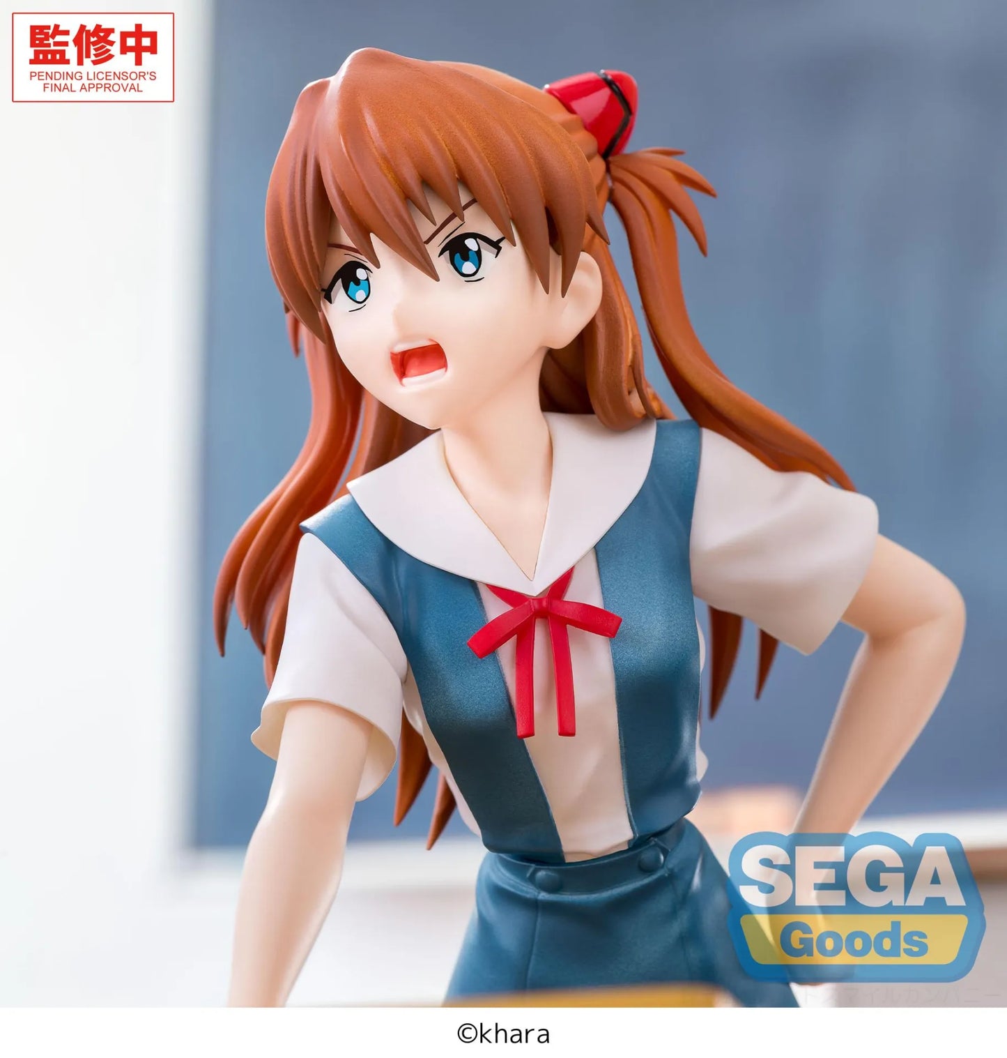 Statuette d’Asuka Langley inspirée de la franchise Evangelion