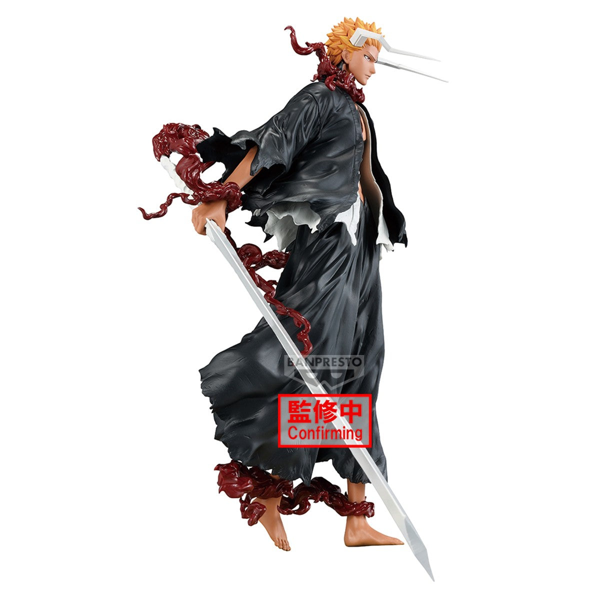 Statuette PVC d’Ichigo Kurosaki inspirée du manga Bleach