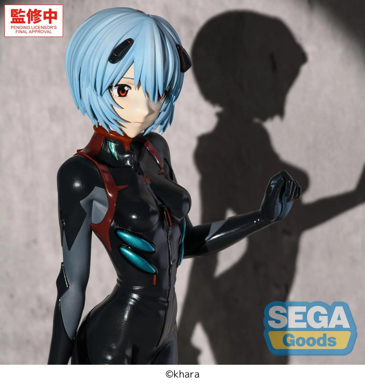 Statuette de Rei Ayanami inspirée de l’univers Evangelion