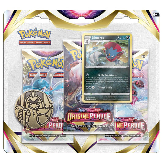 pack 3 booster épée bouclier display