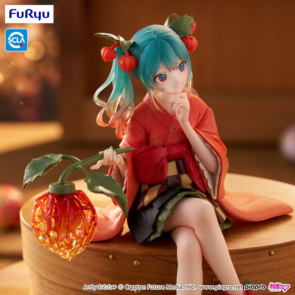 HATSUNE MIKU FLOWER FAIRY WINTER CHERRY NOODLE STOPPER 15 CM