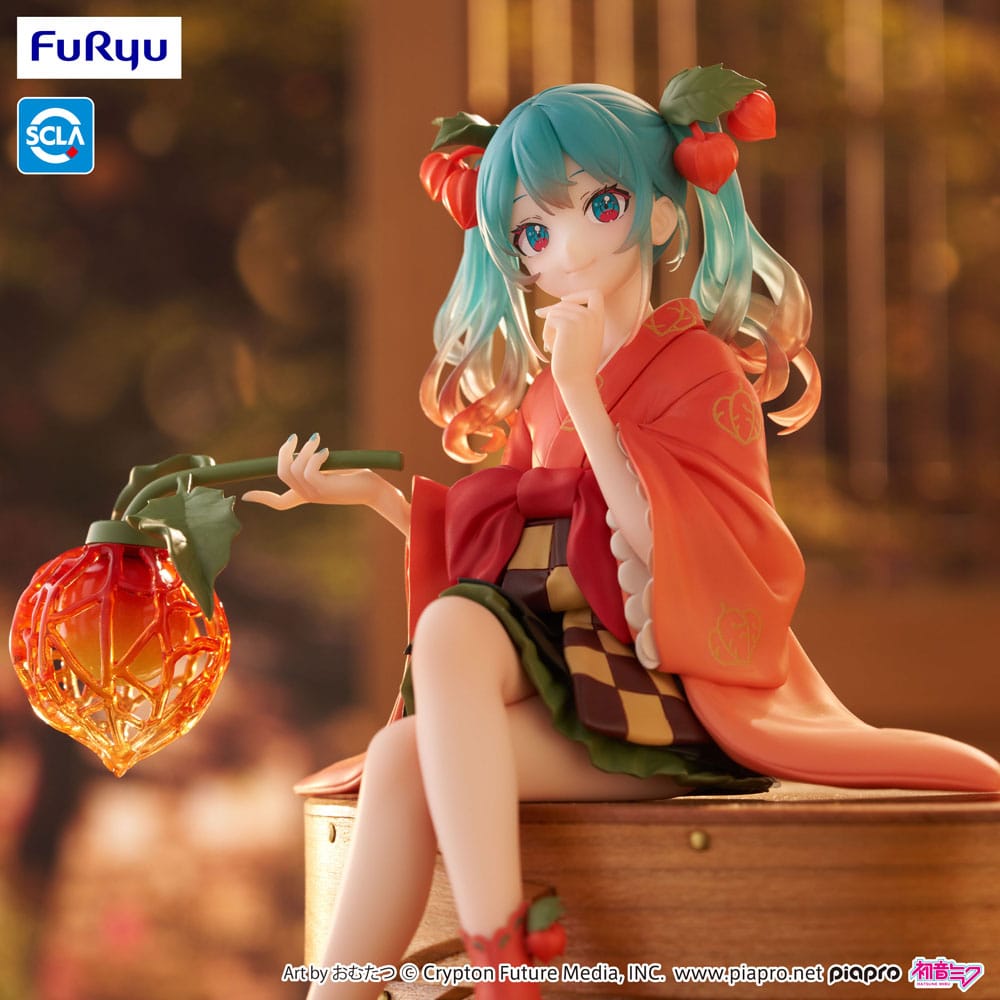 HATSUNE MIKU FLOWER FAIRY WINTER CHERRY NOODLE STOPPER 15 CM