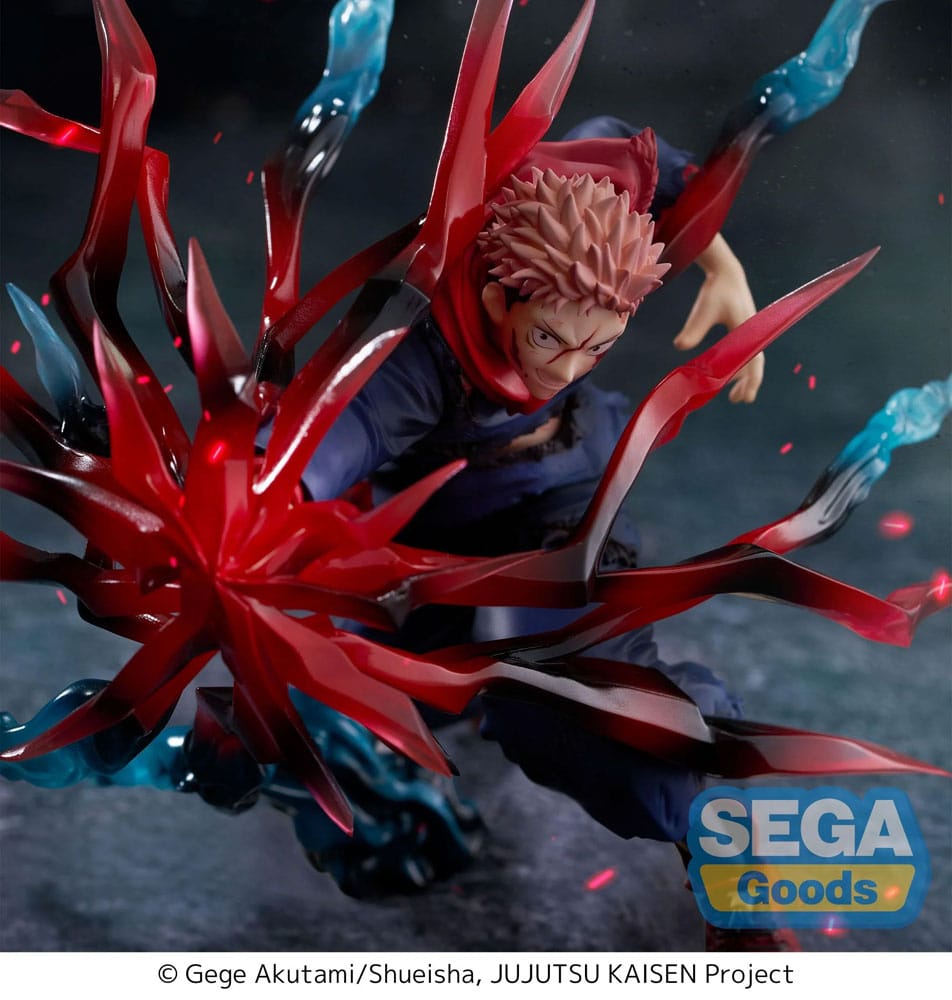 JUJUTSU KAISEN YUJI ITADORI BLACK FLASH LUMINASTA