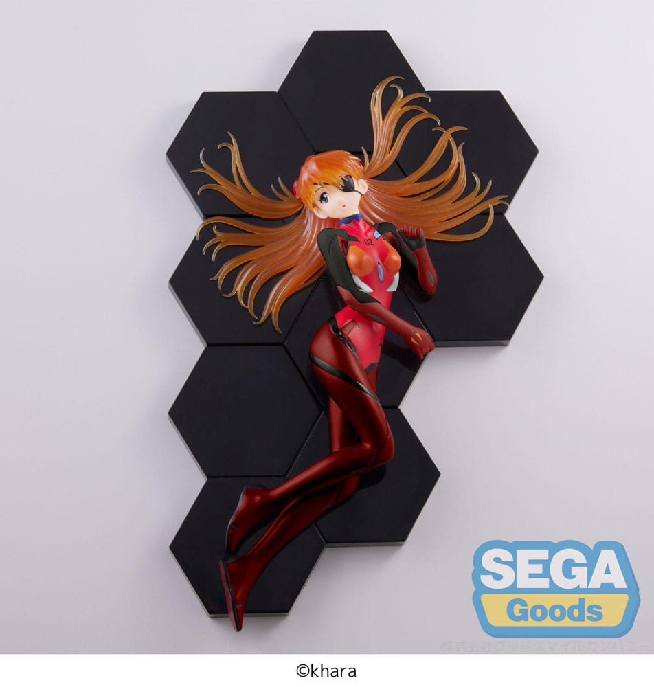 Figurine Asuka Evangelion Sega Couché