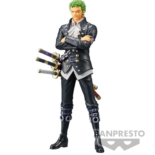 ONE PIECE RED ZORO RORONOA DXF THE GRANDLINE MEN vol.3