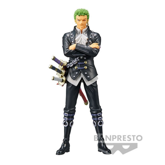 ONE PIECE RED ZORO RORONOA DXF THE GRANDLINE MEN vol.3