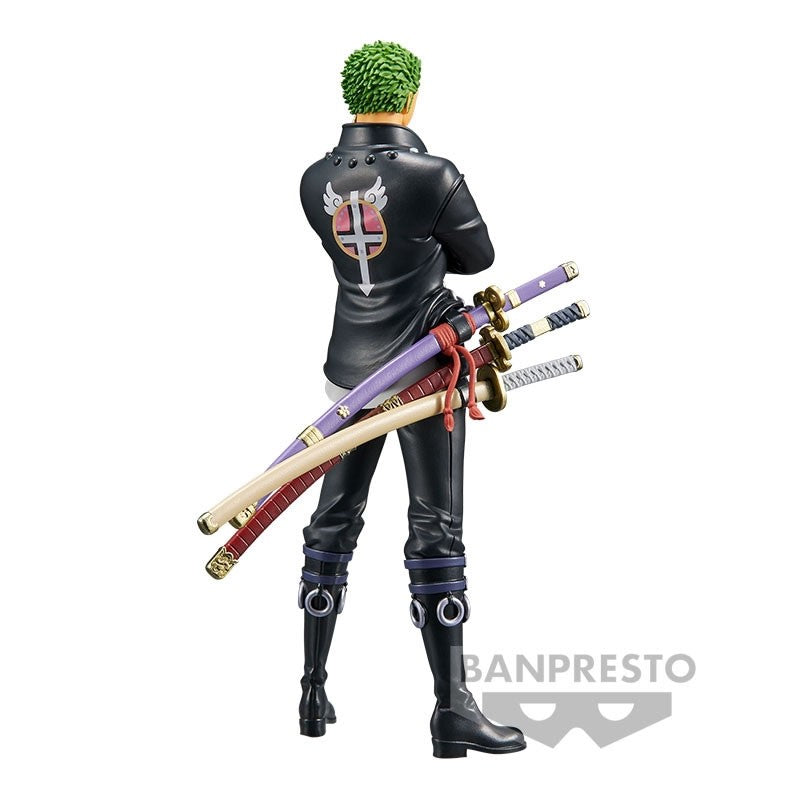 ONE PIECE RED ZORO RORONOA DXF THE GRANDLINE MEN vol.3