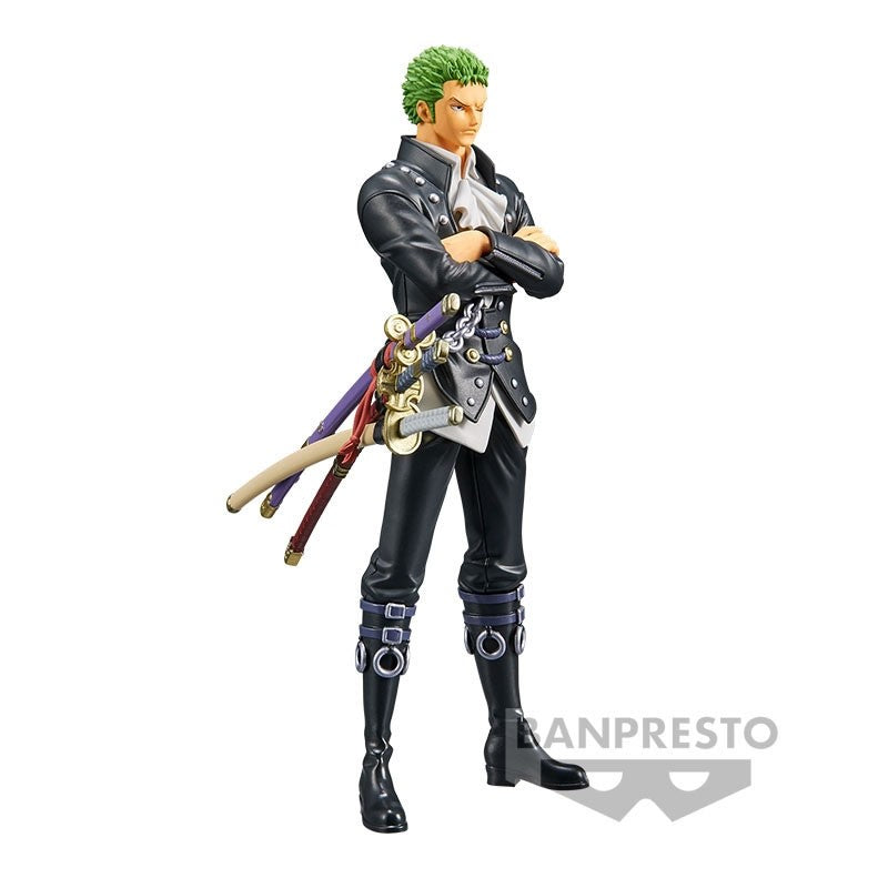 ONE PIECE RED ZORO RORONOA DXF THE GRANDLINE MEN vol.3